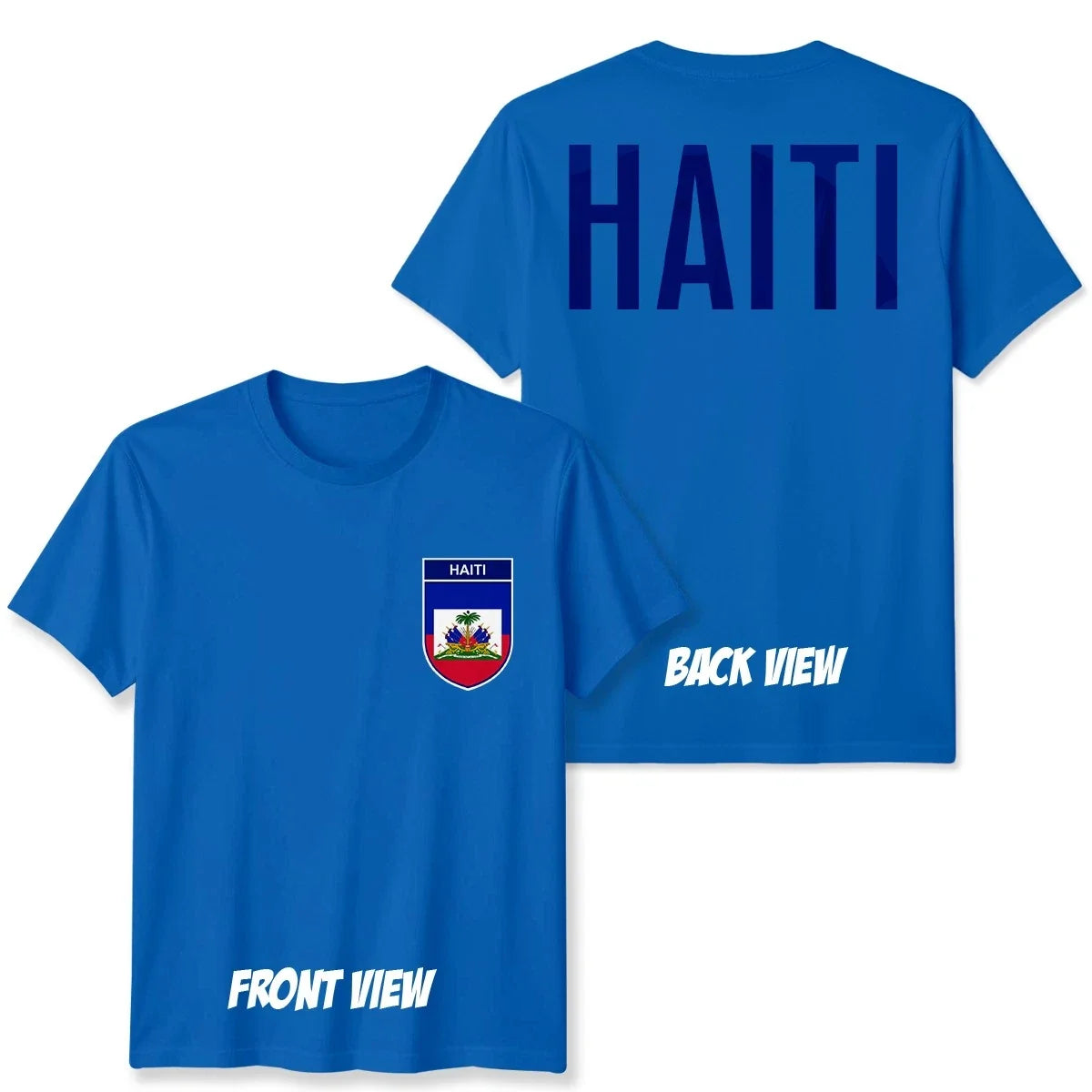 Haiti Football Unisex Kids Country Pride Soccer Tee #WC Unisex