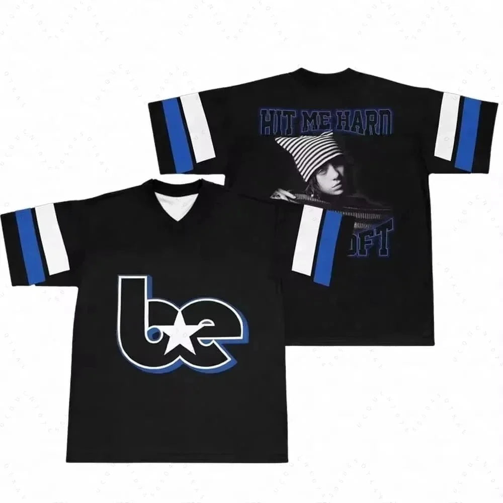 Billie Eilish Jersey HIT ME HARD AND SOFT Album Concert Tour Merch Unisex
