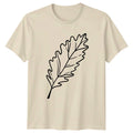 Simple Oak Leaf Nature Design Tree Leaf Botanical Birthday Gift Unisex
