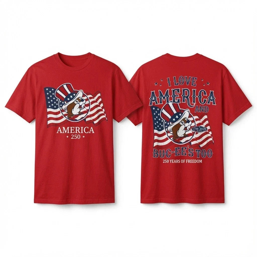 250th Anniversary America 4th of July 2026 Buc-ees Unisex