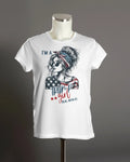 I'M A TRUMP GIRL | Deal With It | Ladies | USA Donald | Unisex Organic Unisex