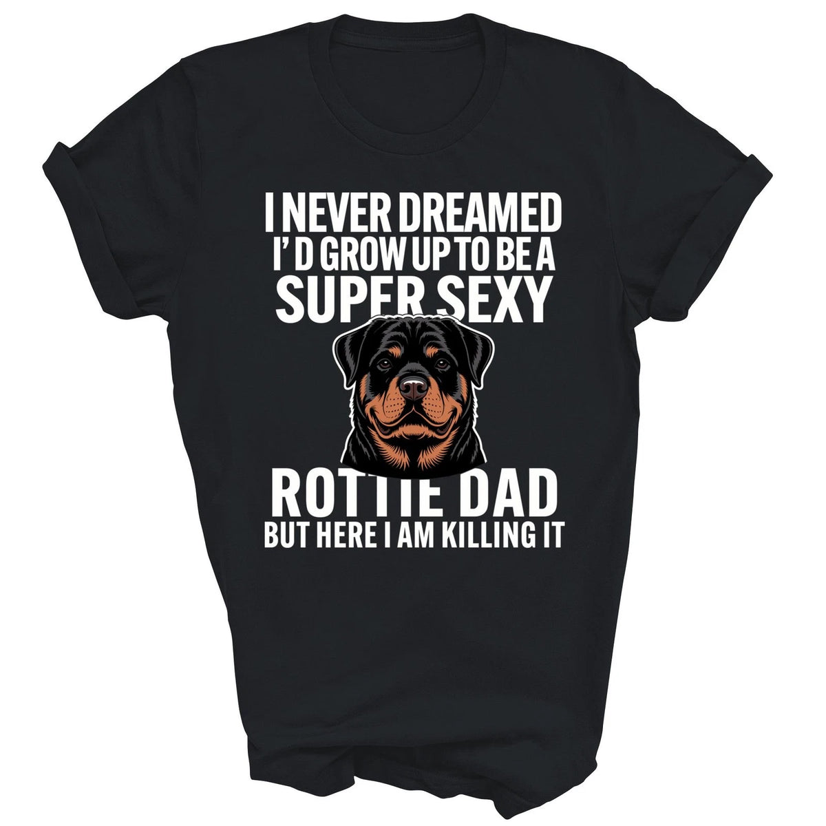 Rottweiler Rottie Dog Mom Dad Dogs Lover Owner Shirt