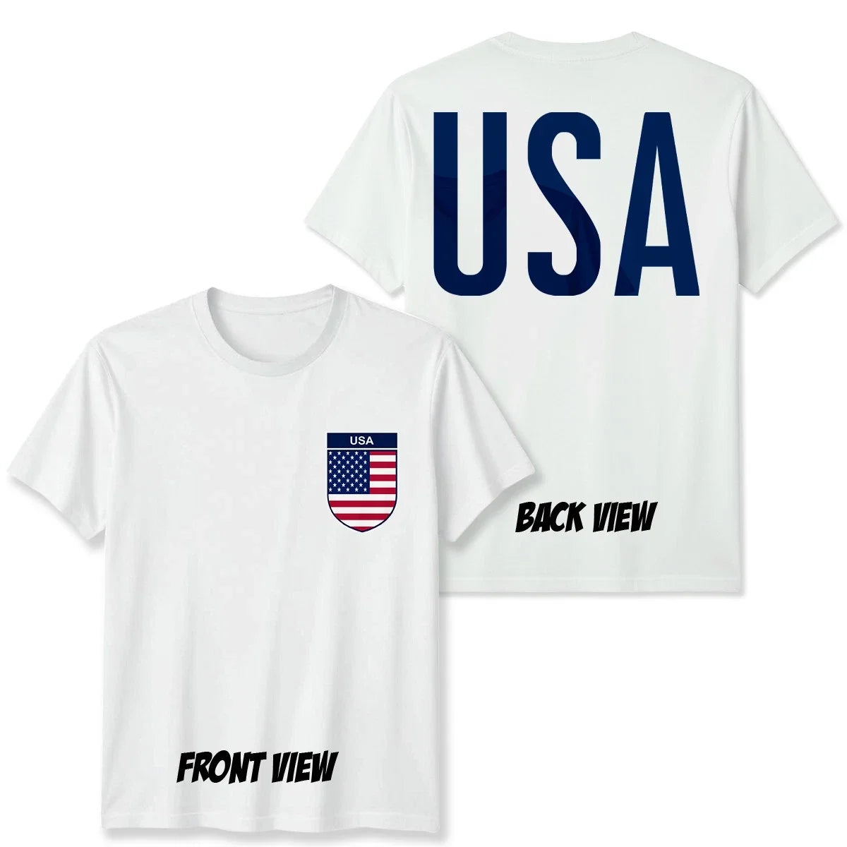 USA Football Unisex Kids Country Pride Soccer Tee #WC Unisex