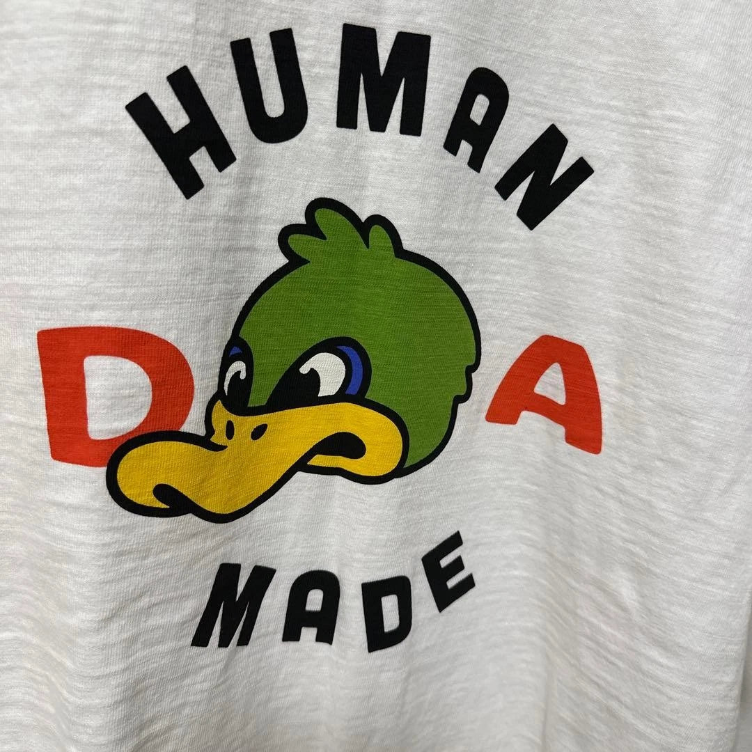 Duck T shirt White Duck NIGO Large Size