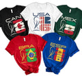 HOT! World Soccer 2026 Any Country Flag Graphic Gift Fans Unisex