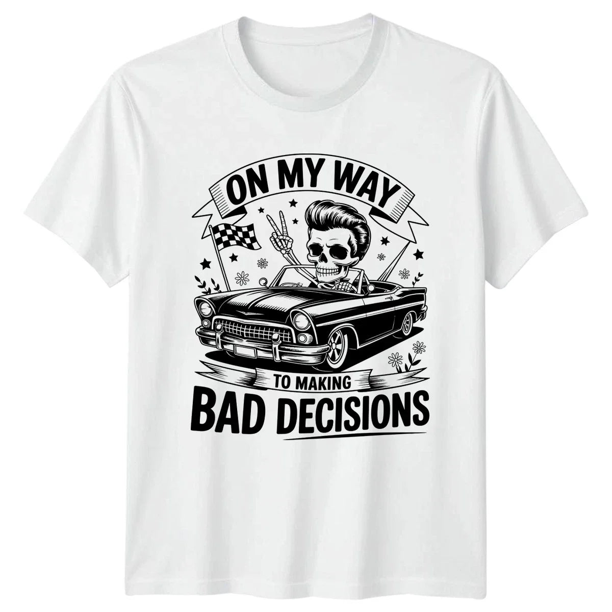 On My Way To Making Rockabilly Hot Rod Car Unisex