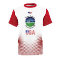 USA Soccer World Cup Fan Jersey - Qatar 2022 (Red/White) Unisex