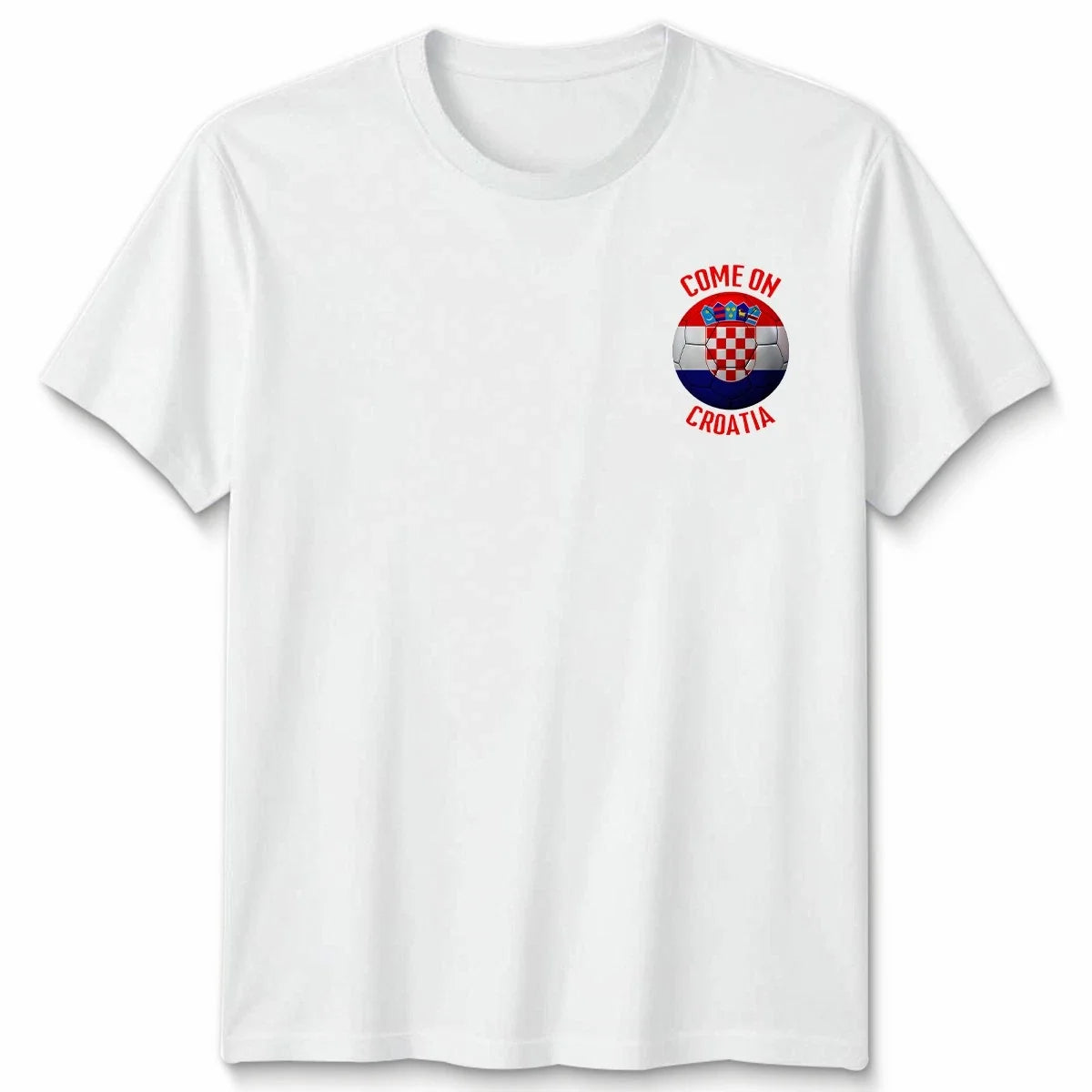 Come On Croatia Football Unisex Kids Country Pride Soccer Tee #WC Unisex
