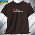 TEXAS Instruments Company Black Navy White Grey Red Orange S to 5XL Unisex