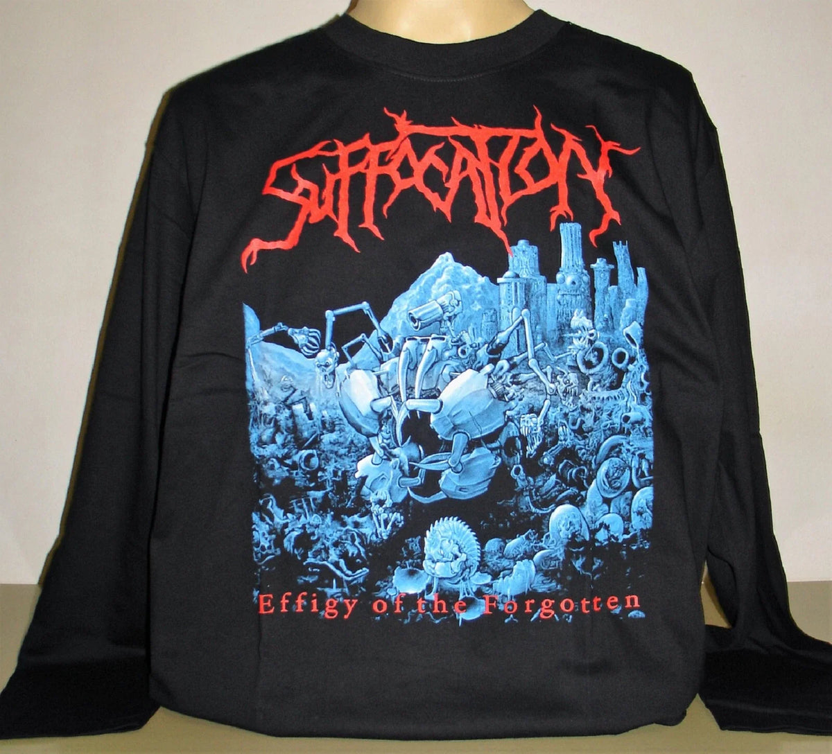 Suffocation Effigy Of The Forgotten Long Sleeve Size S M L XL 2XL 3XL Unisex