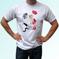 Egypt football flag white t shirt design soccer gift top art tee all sizes Unisex