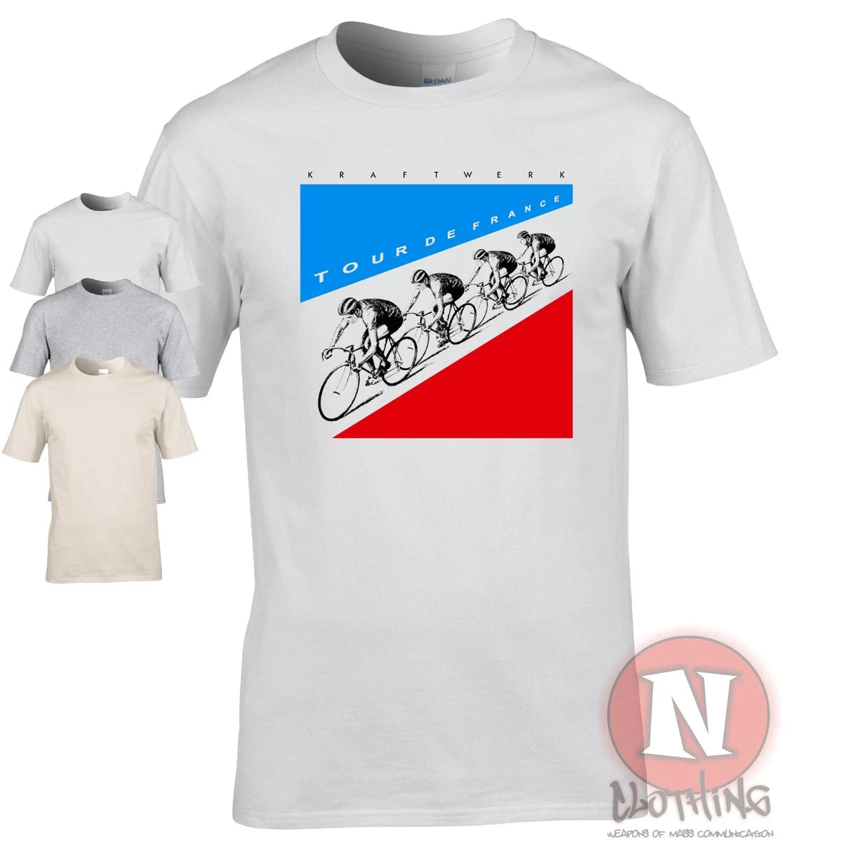 Kraftwerk Tour De France Années 80 Électro EDM Allemand Unisex
