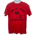 Vintage 80s Honolulu Hawaii Soccer Team T Shirt Large Red WearGuard Tough Ts Unisex