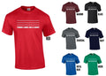 Three Lines on a Shirt B - Funny Joke XS-5XL England 3 Lions Unisex