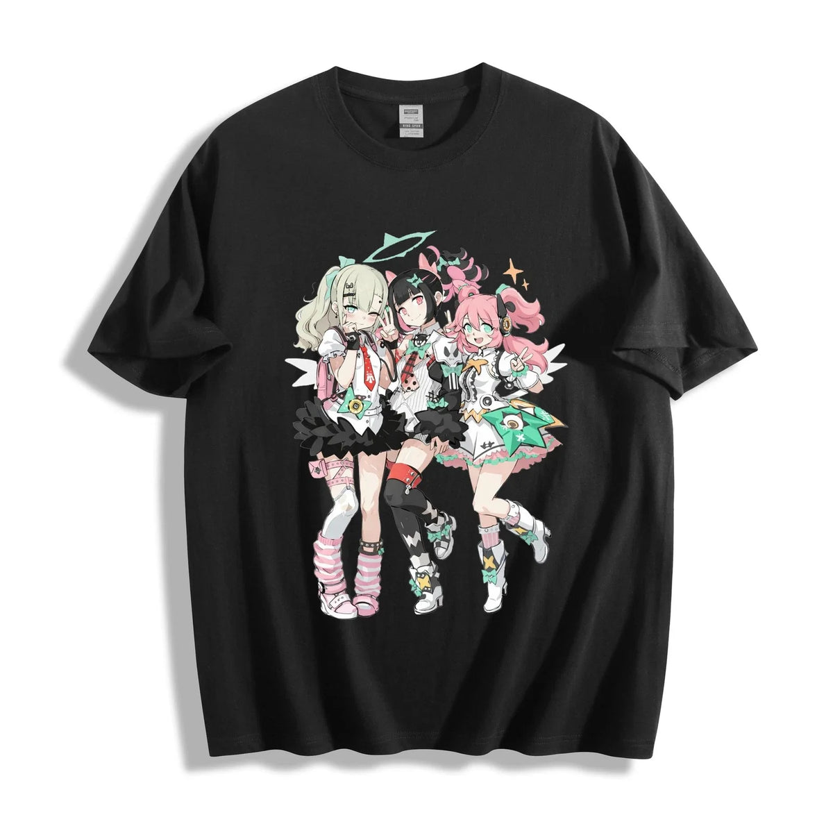 Zenless Zone Zero Delusional Angels Trio Tee - Anby Idol Group Anime Unisex