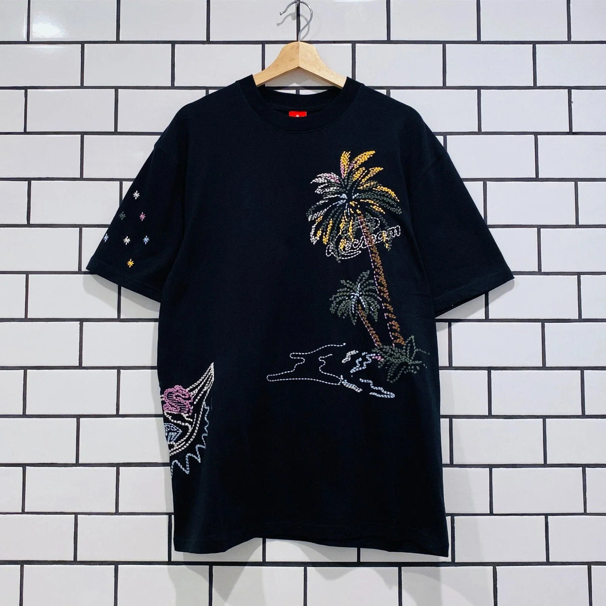 ICECREAM ICE CREAM THE PALMS SS KNIT STRETCH LIMO OVERSIZED Unisex