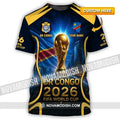 Unisex Shirt - Custom Dr Congo World Cup 2026 3D HS1291 Unisex