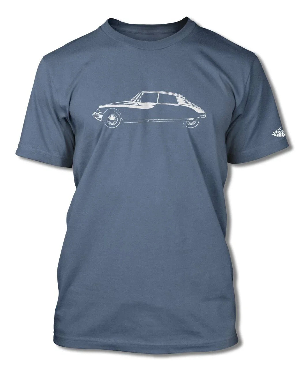 Citroen DS ID 1955 - 1967 Sedan 4 doors - Men - Side View Unisex