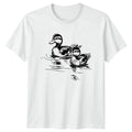 Duck And Duckling Animals Ducks Sketch Art Mens Womens Tee Unisex