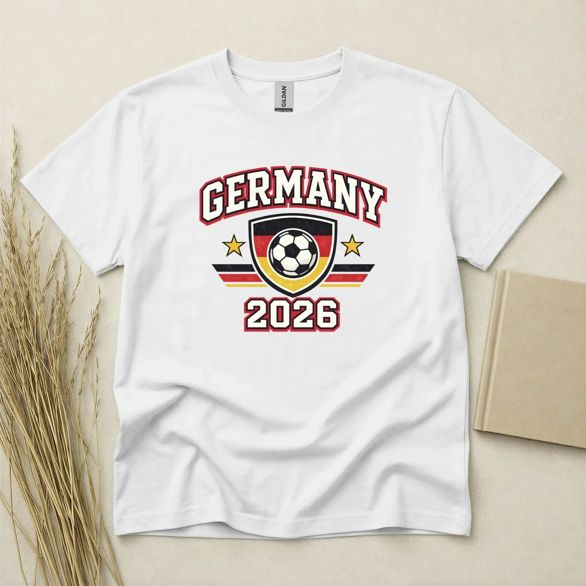 Germany 2026 Football Fan T Shirt Soccer Supporters Gildan Cotton Family Top Unisex