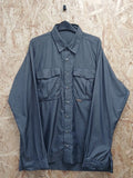 Men's Paramo Nikwax Grey Waterproof Hiking Walking Long Sleeve Shirt Large