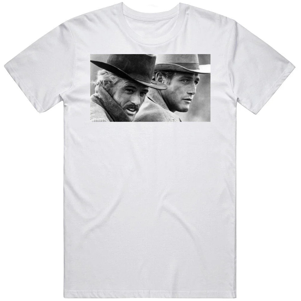 Robert Redford Butch Cassidy and The Sundance Kid Movie Fan T Shirt Unisex