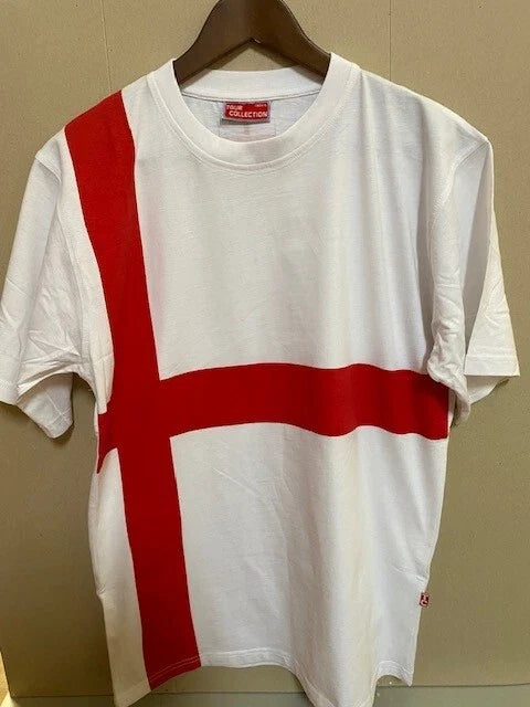 England Flag Football Supporter Large T.Shirt World Cup 2026 Unisex