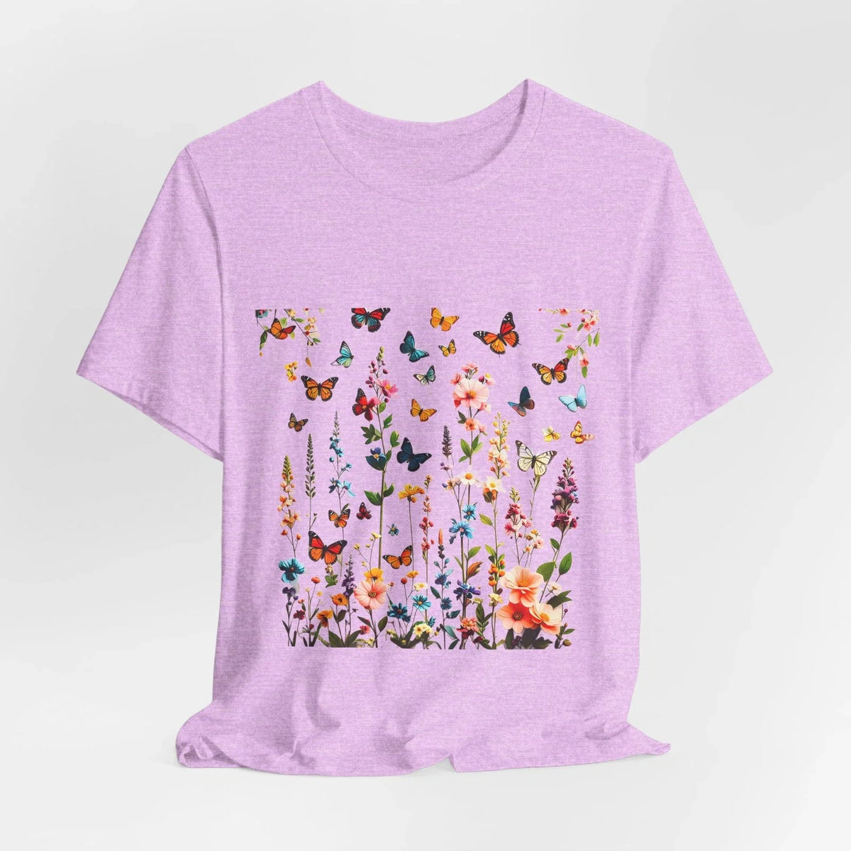 Butterfly Meadow | Floral Butterflies Graphic Tee Unisex