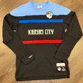 Mitchell & Ness Kansas City Wizards MLS Founding Club Since ‘96 L/S Shirt Mens L Unisex