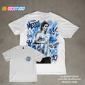 Messi Argentina Vintage Soccer Legend Graphic Tee Football Fan Shirt Unisex