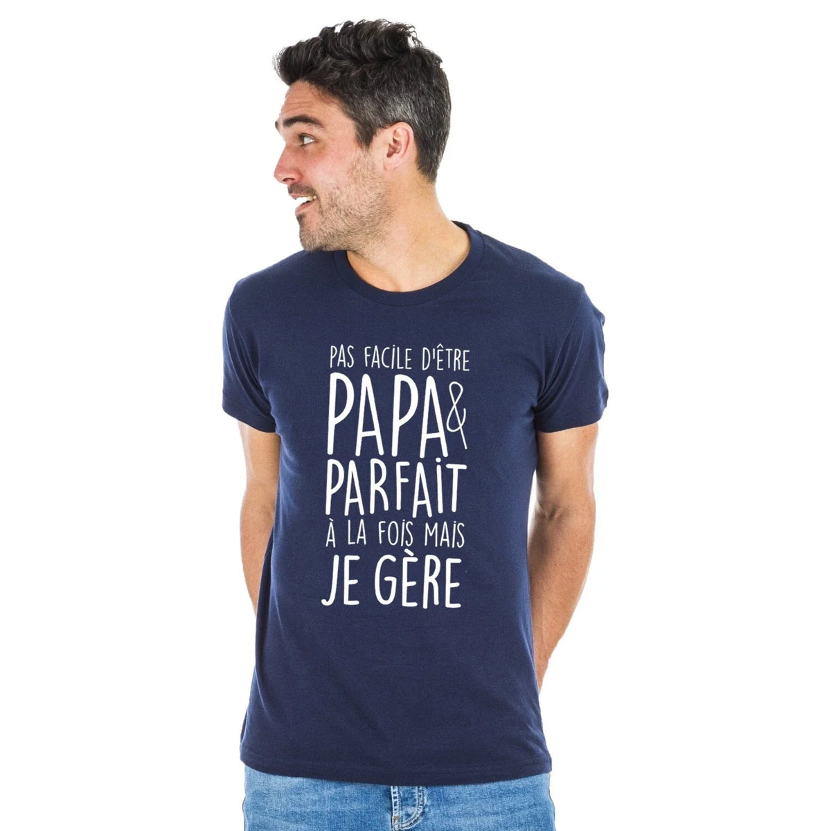 Men's Short Sleeve Not Easy Being Dad And Perfect At The Same Time But J Unisex