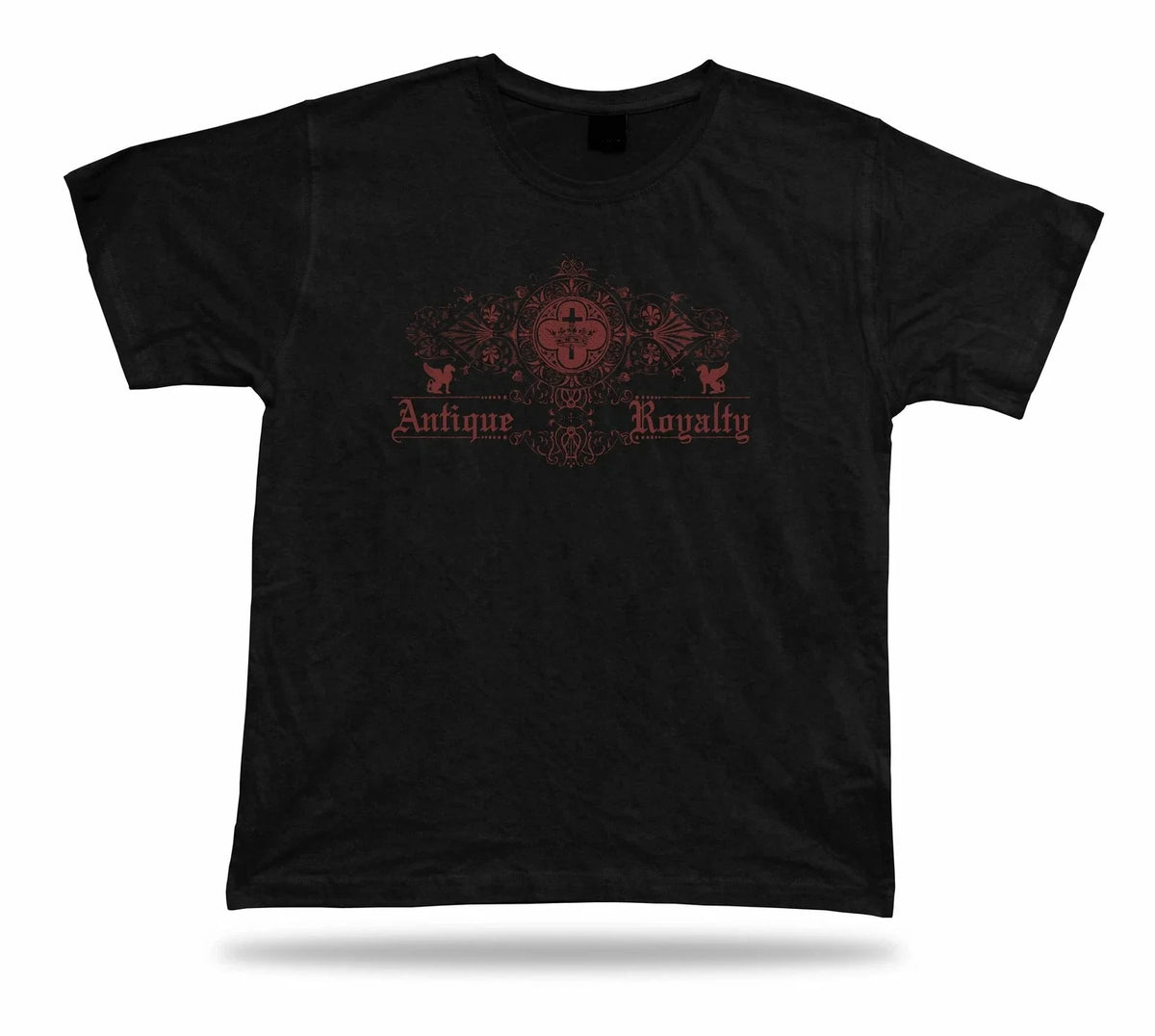 Tshirt Tee Shirt Birthday Gift Idea Antique Royalty Insignia Stylish Crown Class Unisex