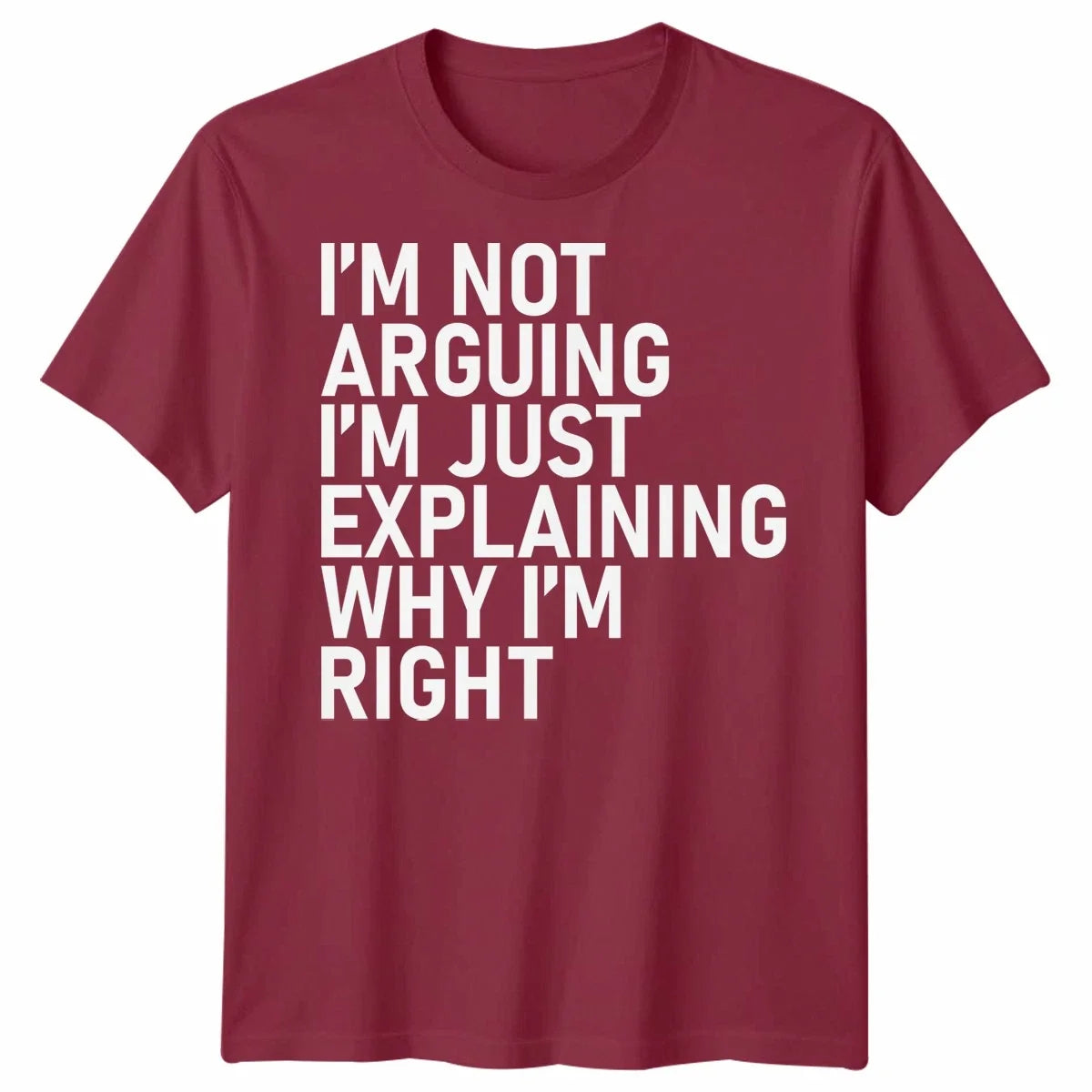 Funny Sarcastic Slogan Unisex T Shirts Novelty Teenagers Birthday Gift Tee Unisex