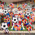 24 Pcs Large Soccer Hanging Decorations 12 Inch Soccer Party Banners Garland ... Unisex