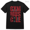 Gym Muscle Black or White Unisex Workout Fitness Bodybuilding Tee Unisex