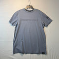 Kenneth Cole New York Mens Logo T Shirt Slate Blue Short Sleeve Stretch Tee Unisex