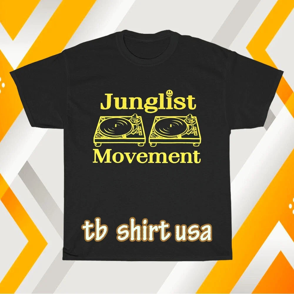 New Junglist Movement logo Unisex Funny Size S to 5XL Unisex