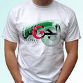 Algeria Algerie white t shirt football flag top tee soccer mens womens kids baby Unisex