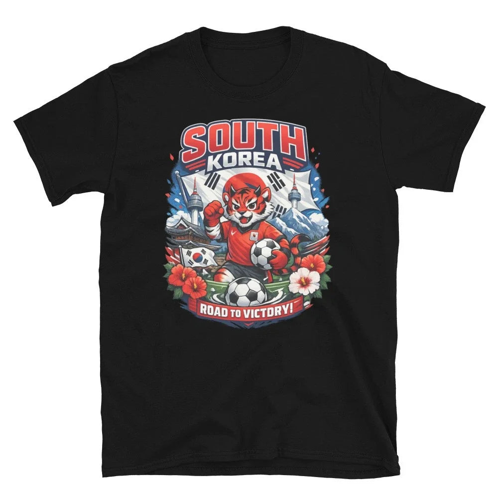 South Korea World Cup Football Fan Red & Blue Supporter Edition Unisex Unisex
