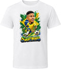 Savinho Brazil Soccer Caricature 2026 World Cup T Shirt Unisex