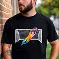 Men’s Soccer Goalkeeper – Vibrant Watercolor Design, Sports Fan Gift Unisex