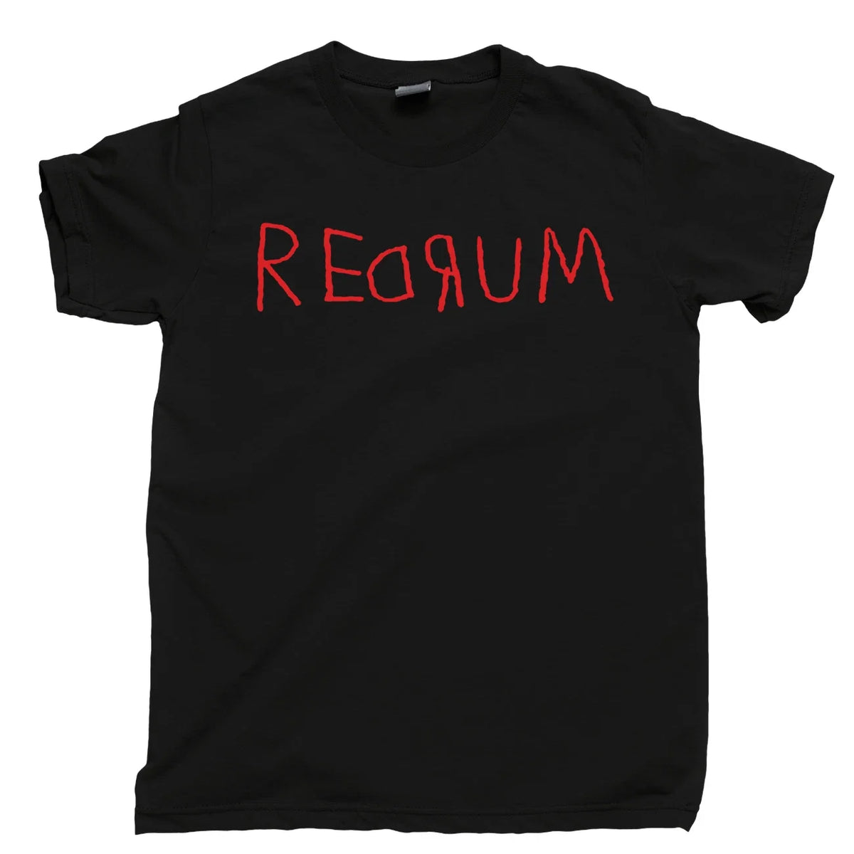 THE SHINING T Shirt REDRUM Stanley Kubrick Room 237 Horror Movie Tee Blu Ray DVD Unisex