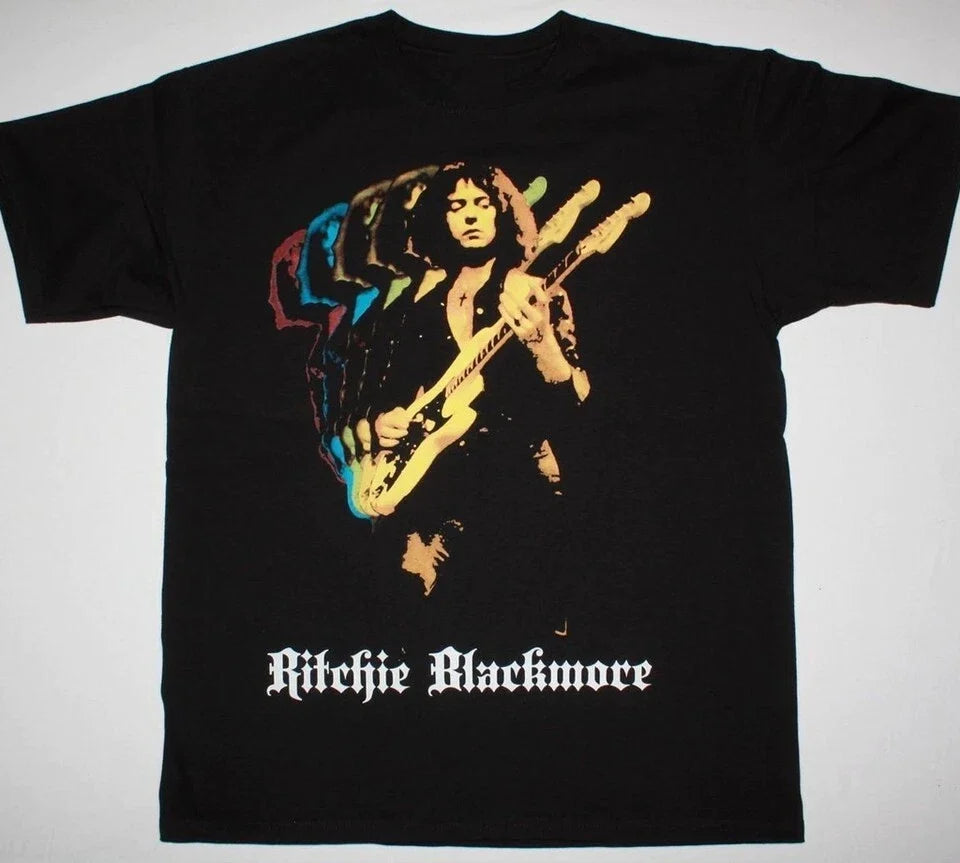 Ritchie Blackmore Rainbow Unisex Black Unisex