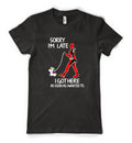 BNWT Deadpool Sorry I'm Late I Got Here Personalised Adult And Kids Unisex