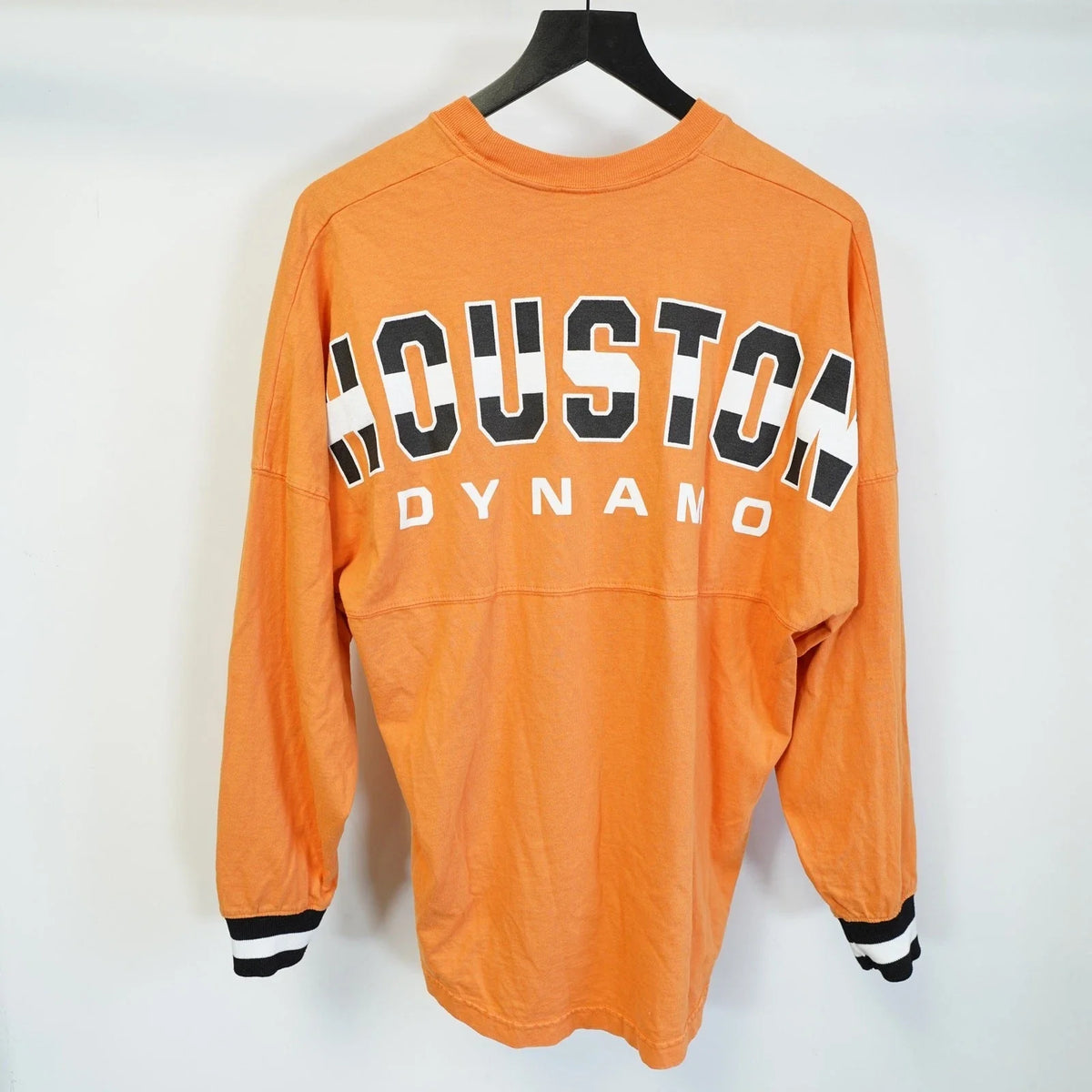 Houston Dynamo Spirit Jersey MLS Soccer Unisex S Orange Fanatics Longsleeve Unisex