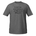 Funny BBQ "Lost My Self Respect" Grilling Pitmaster Unisex Gift Tee Unisex