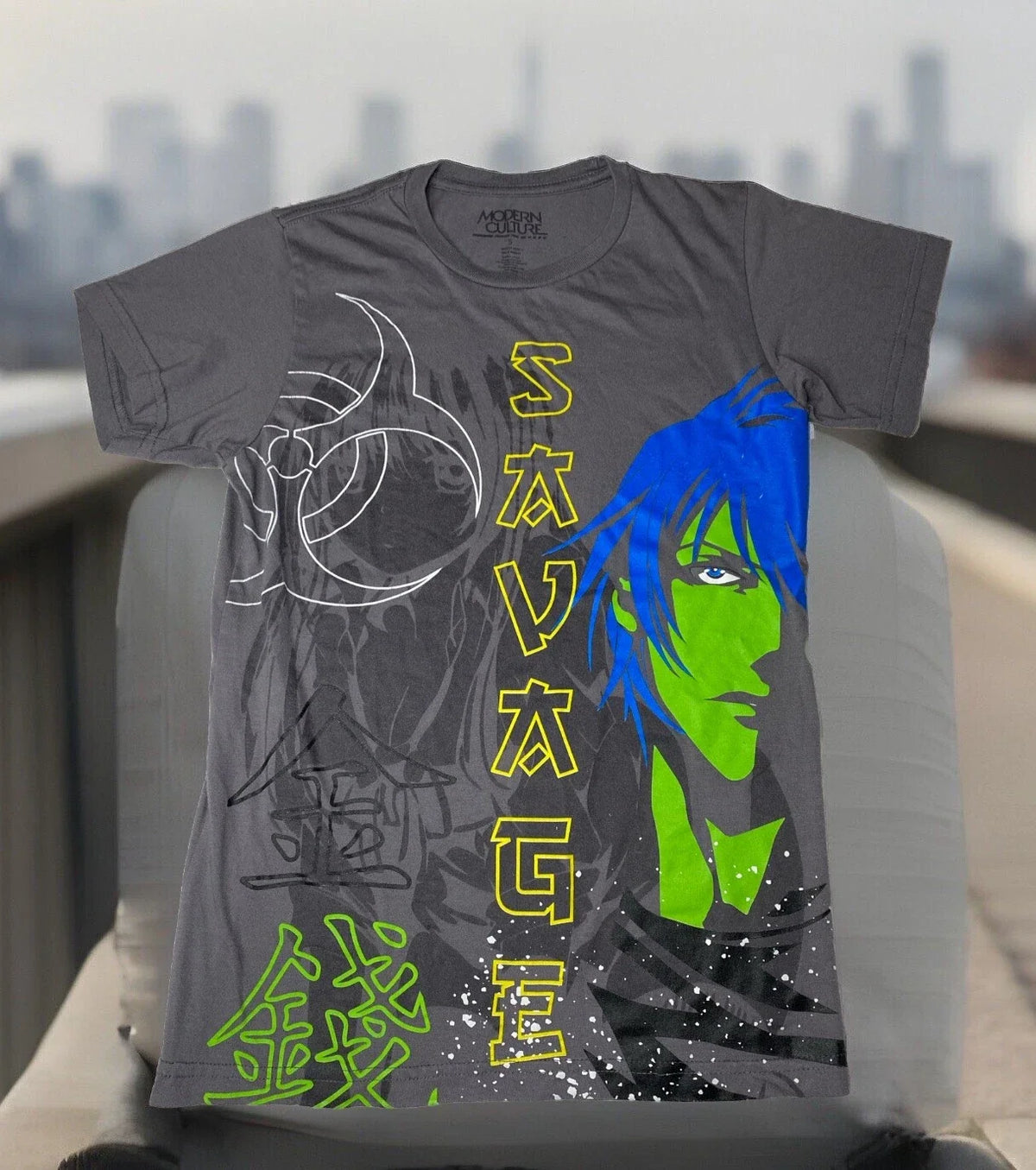 Modern Culture T Shirt Adult Small AOP Front Rare Tee S Collectible Unisex