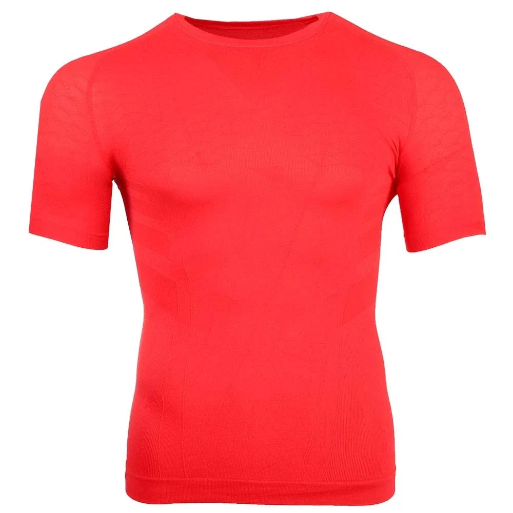 diadora Act Crew Neck Short Sleeve Athletic Mens Red Casual Tops 173441- Unisex