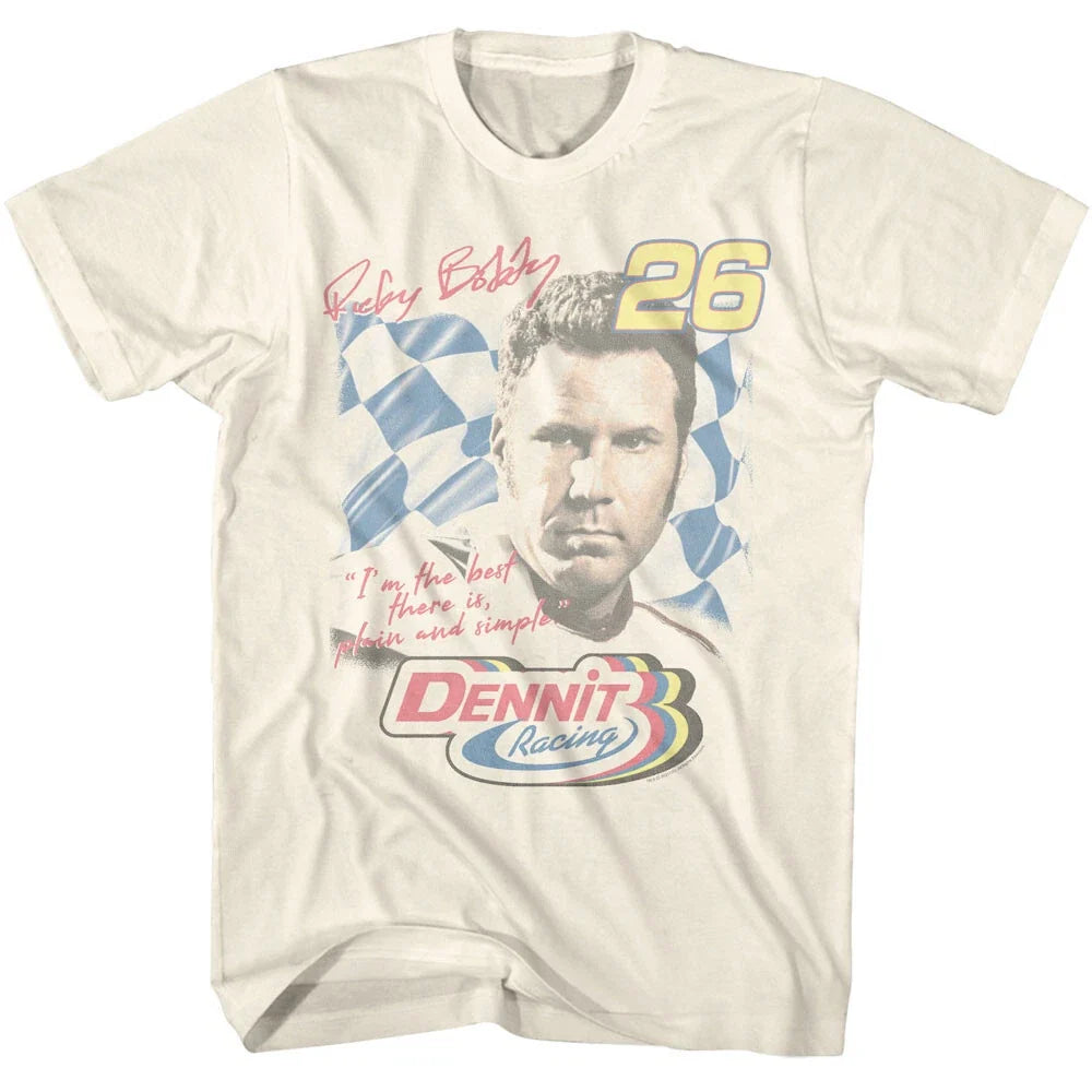 Talladega Nights Ricky Bobby I'm The Best There Is Plain & Simple Men's T Shirt Unisex