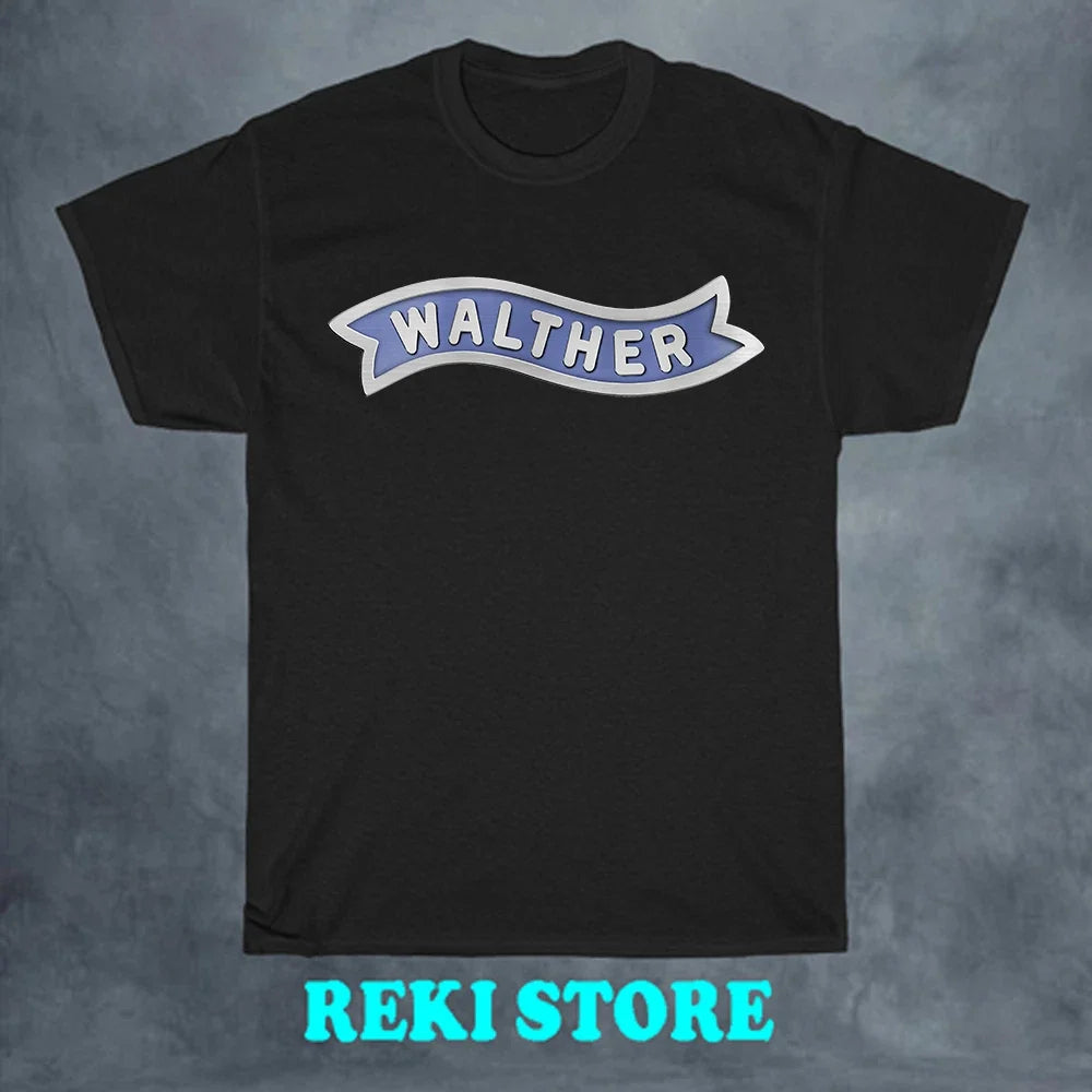 Walther Guns Firearms Men's Black Size S-5XL Unisex